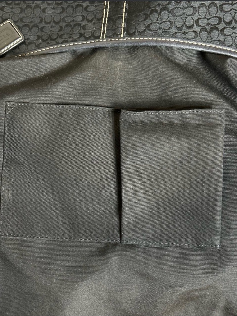 Coach Black Soho Sgnature C Patchwork with Rivets Bag and Wristlet 2007 F11405 - Picture 8 of 8